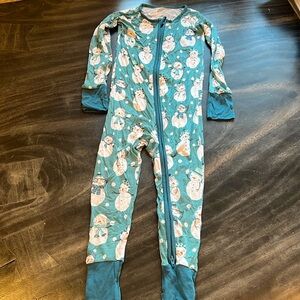 Little Sleepies snowman Zippie - limited edition